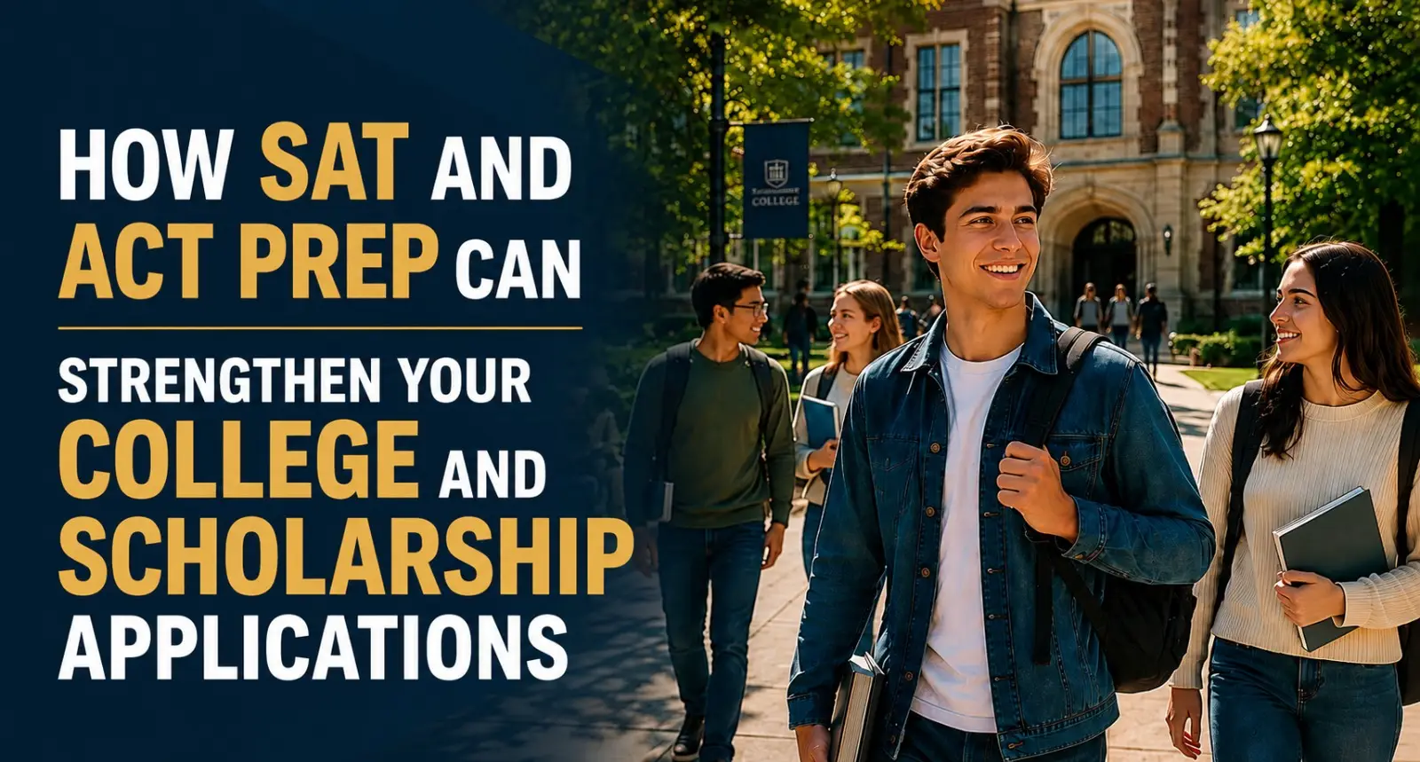 How SAT and ACT Prep Can Strengthen Your College and Scholarship Applications